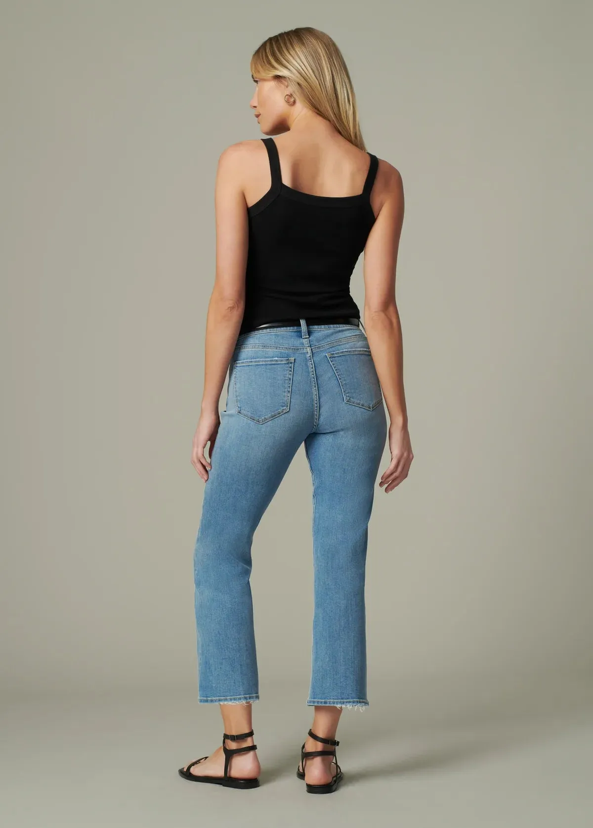 Callie Hi Rise Bootcut Razor Hem