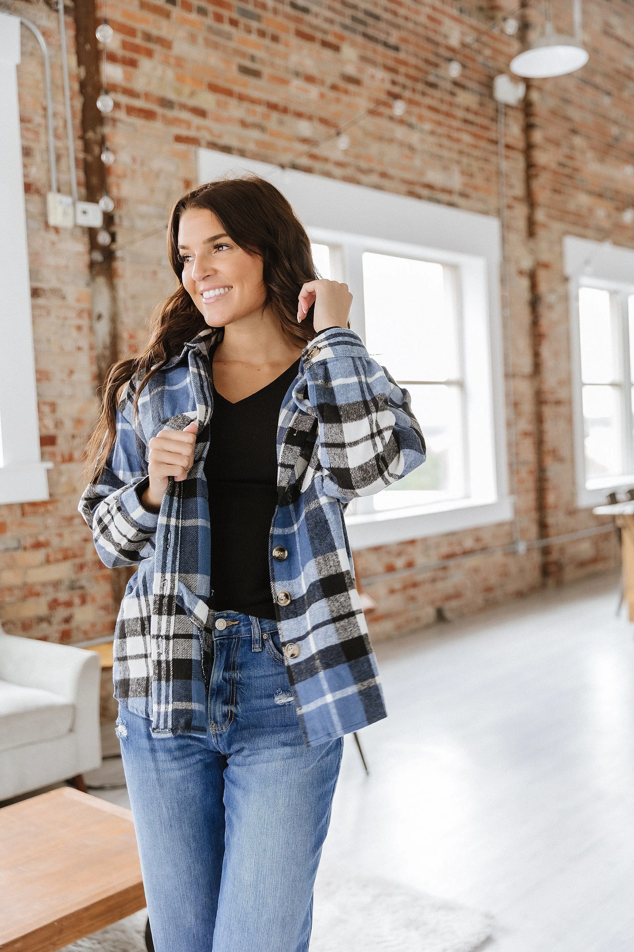 Emily Plaid Jacket
