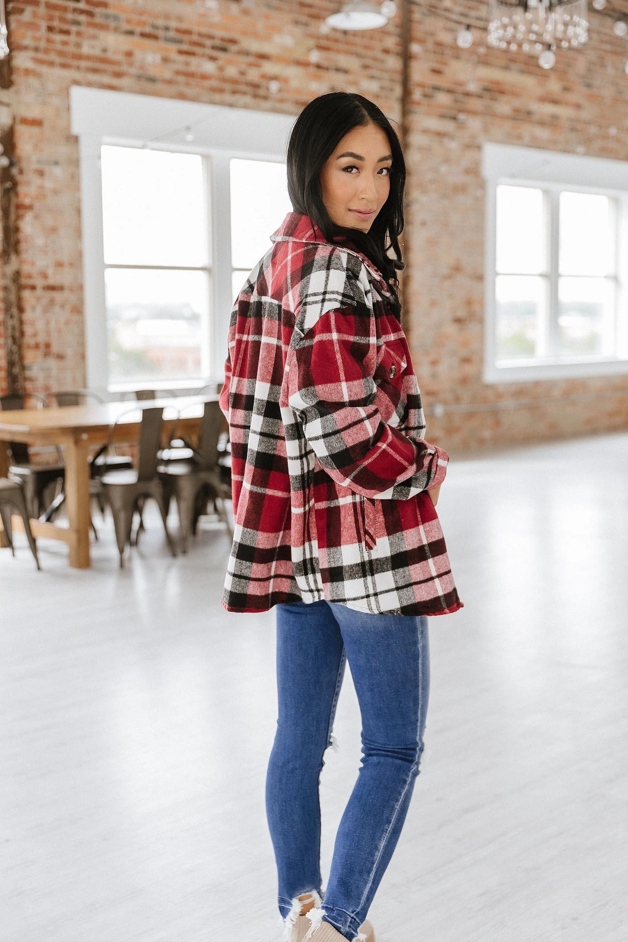 Emily Plaid Jacket