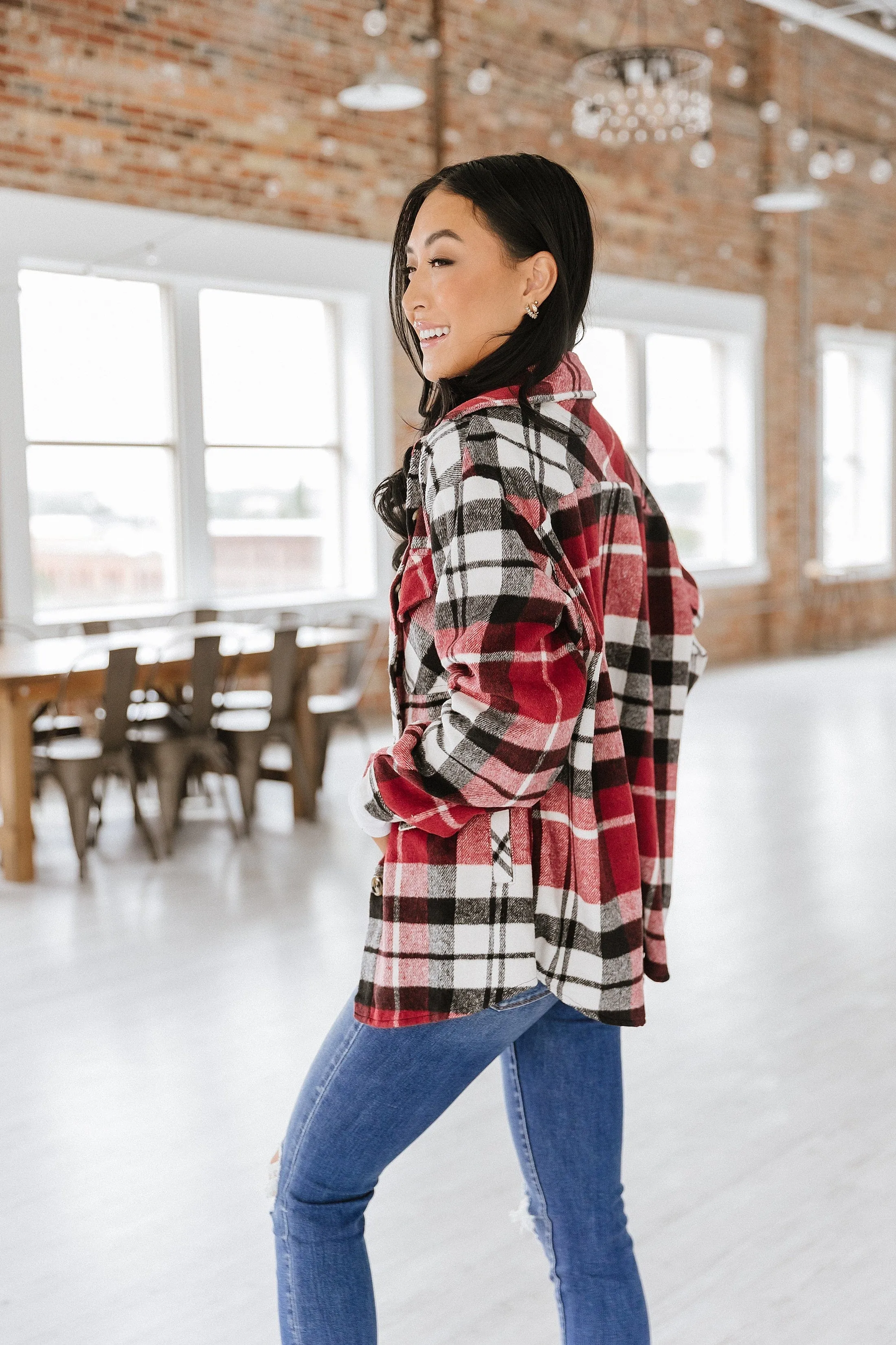 Emily Plaid Jacket