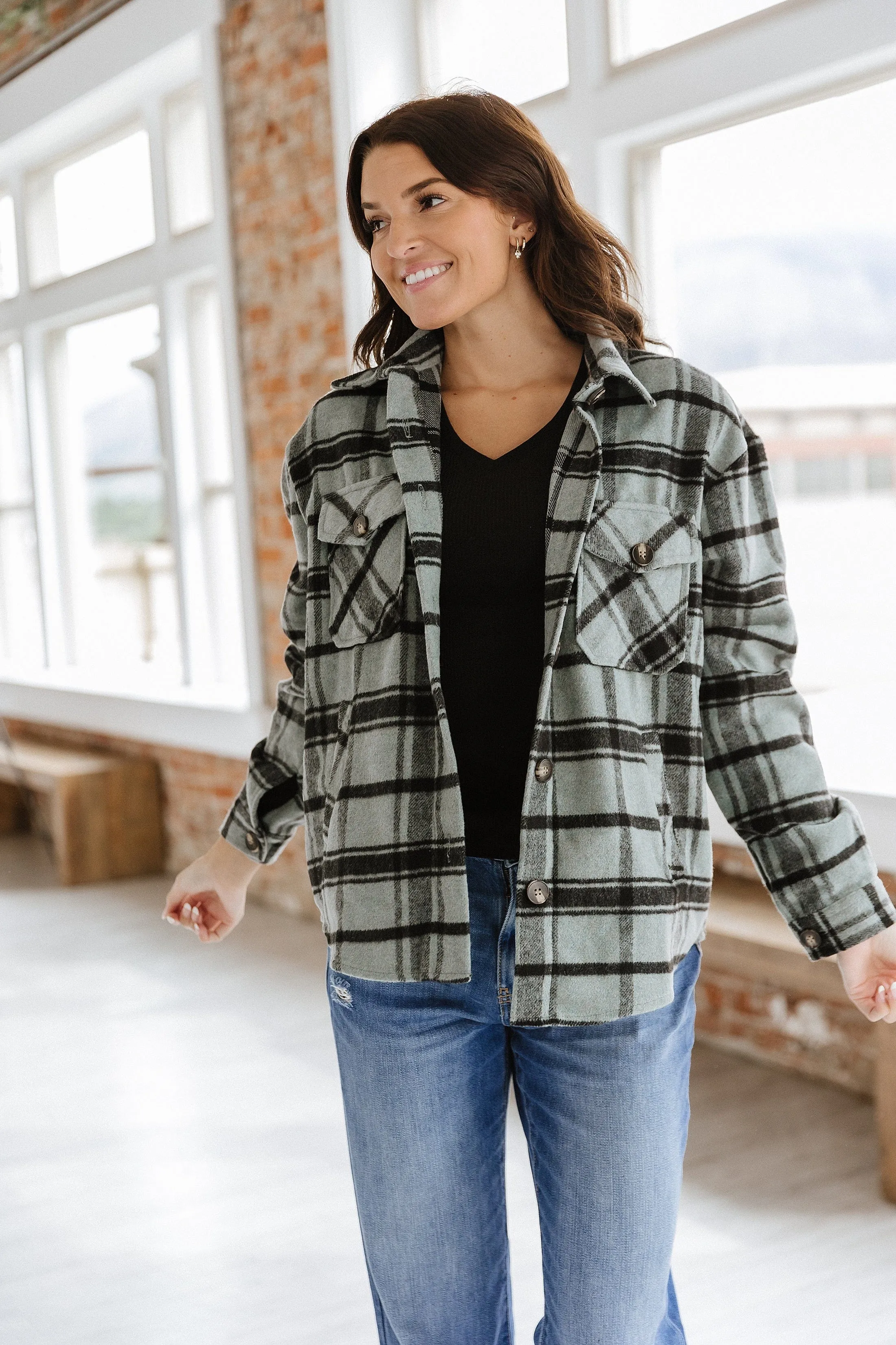 Emily Plaid Jacket