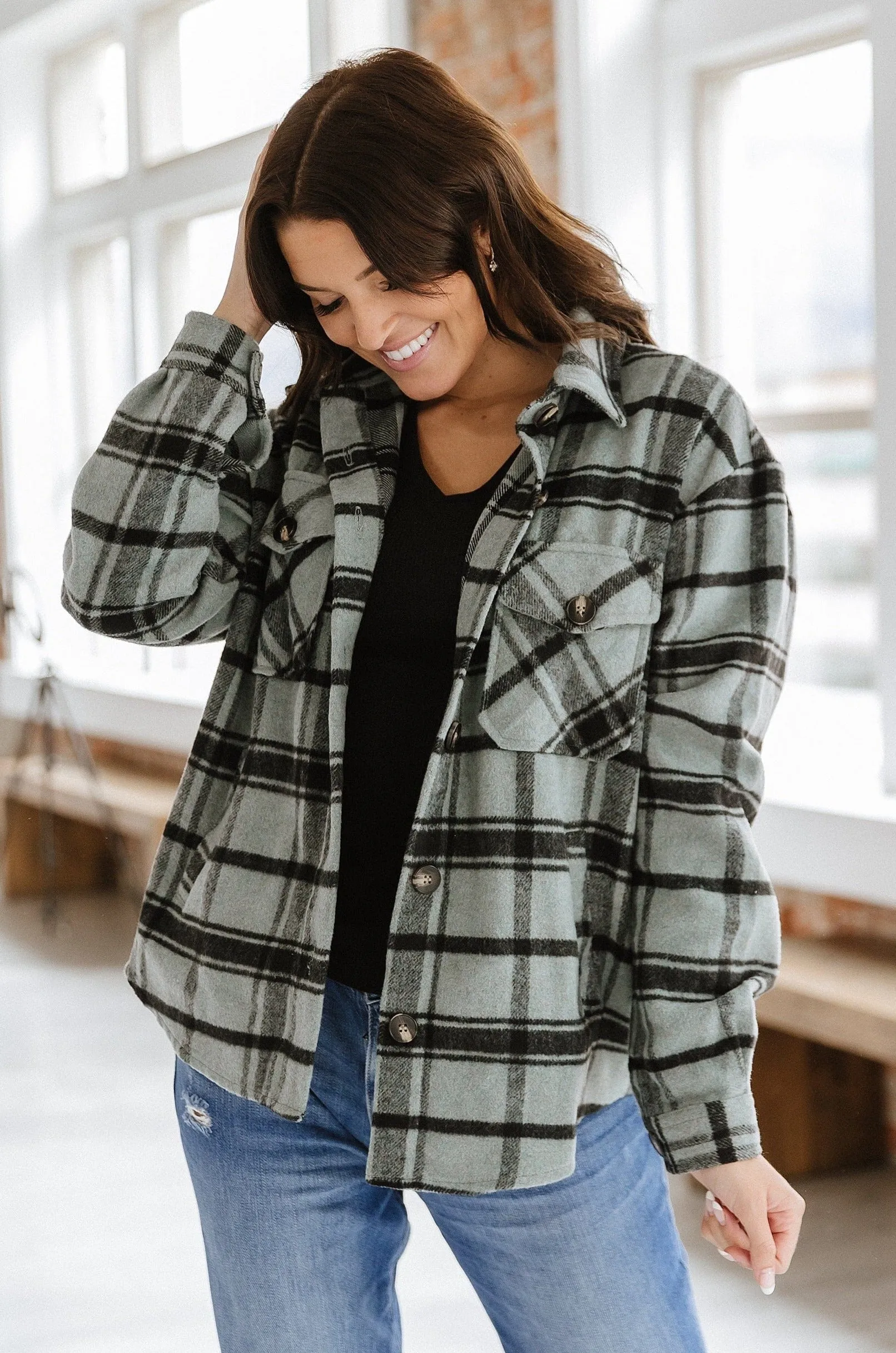 Emily Plaid Jacket