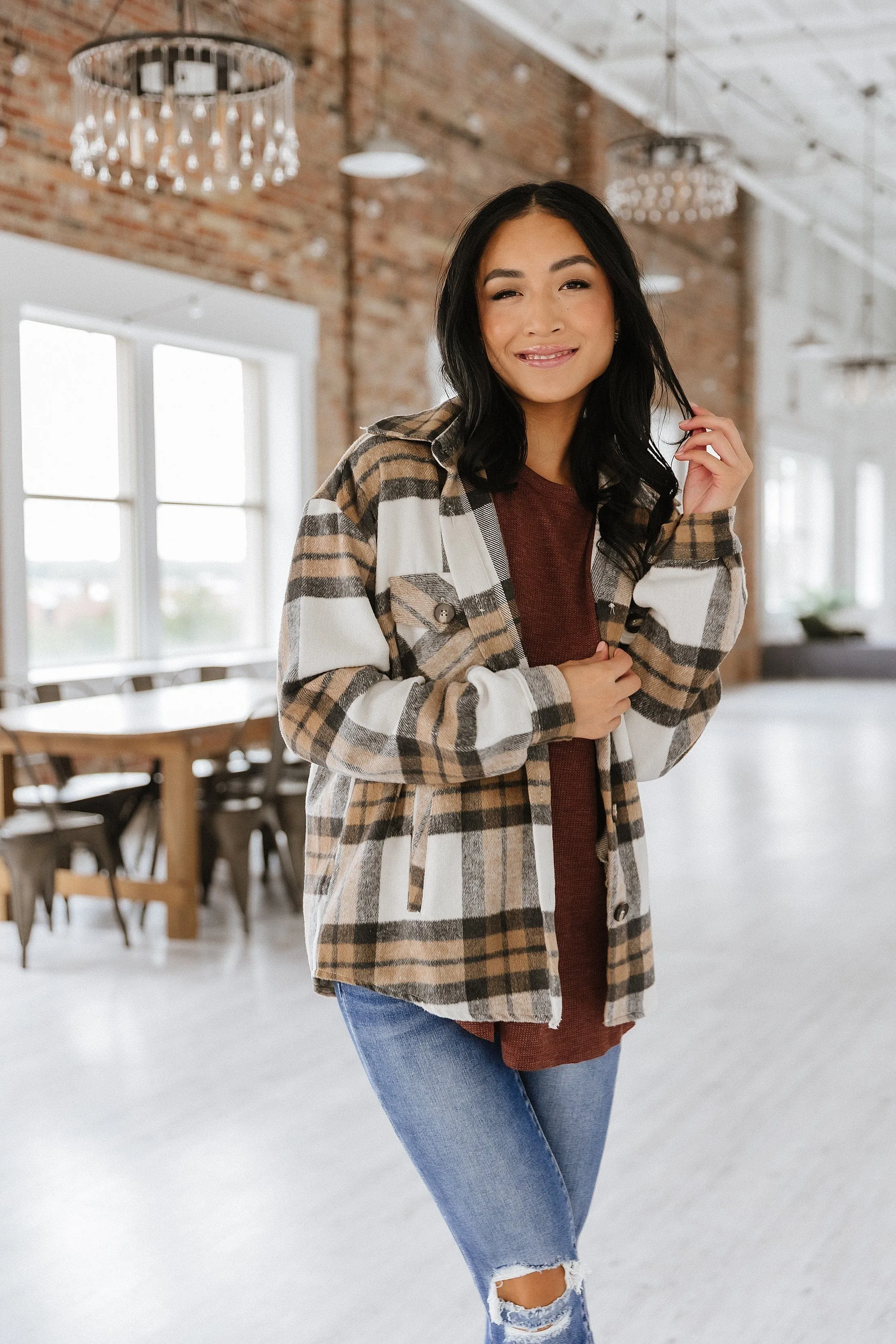 Emily Plaid Jacket