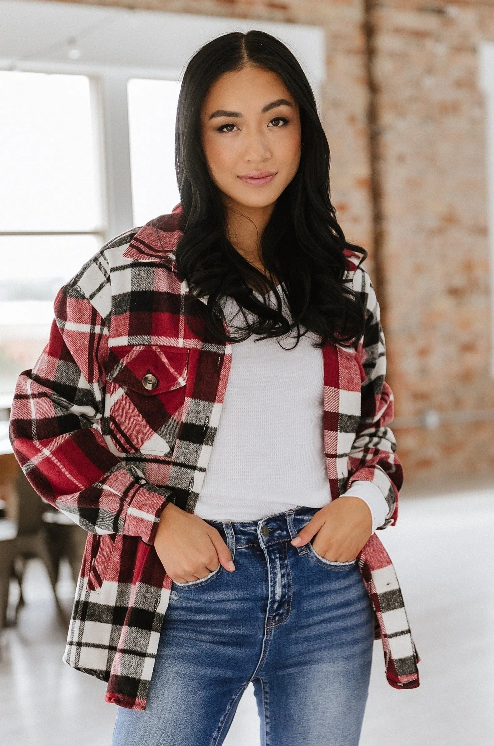 Emily Plaid Jacket