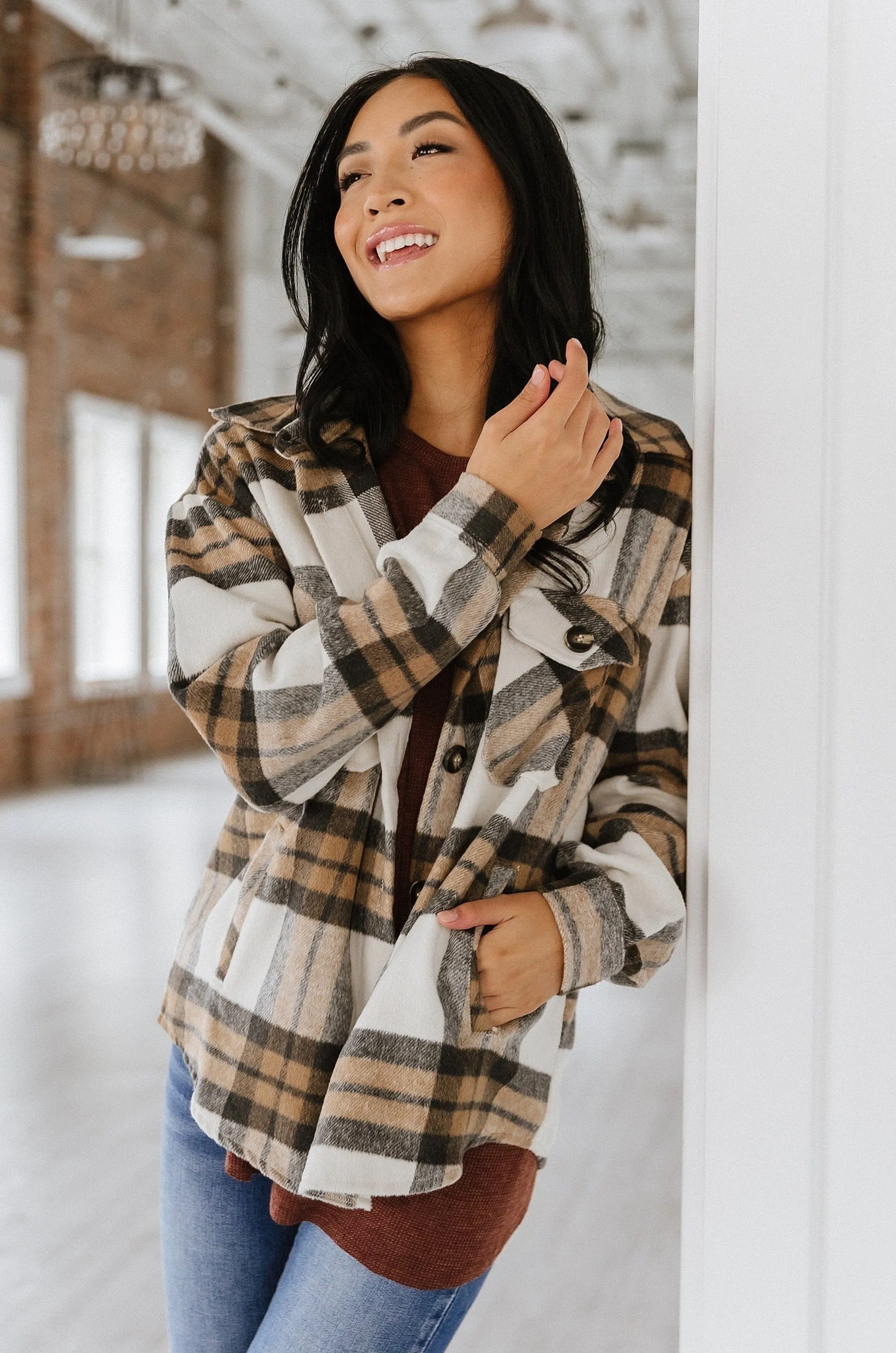 Emily Plaid Jacket