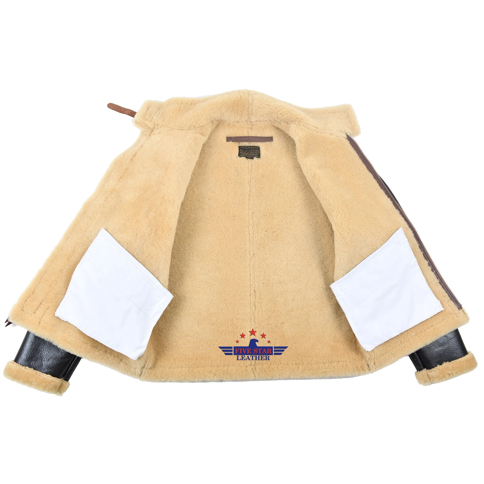 FiveStar Leather USAAF Type D-1 Mechanics Jacket Winter
