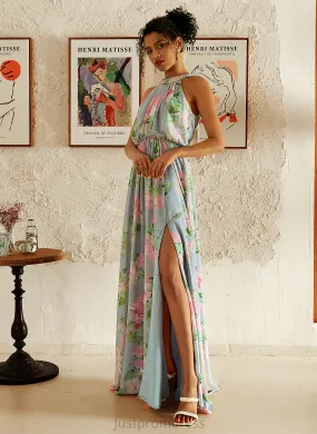 Halter A-line Margaret Formal Dresses Dresses