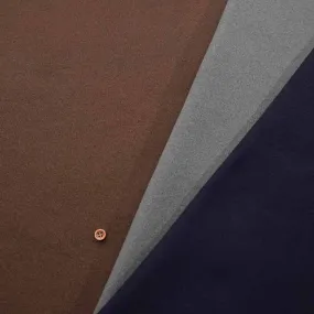 Made in Italy Wool Mosser Fabric Plain