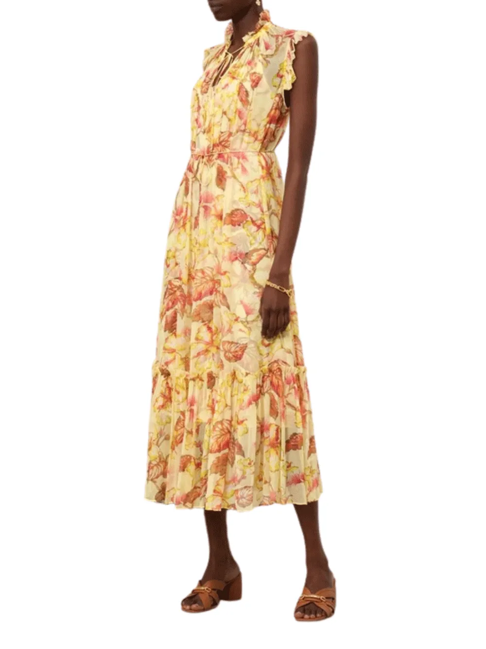 Matchmaker Flutter Midi Dress
