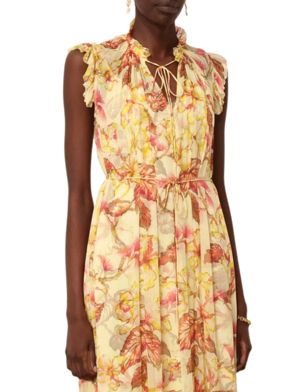 Matchmaker Flutter Midi Dress