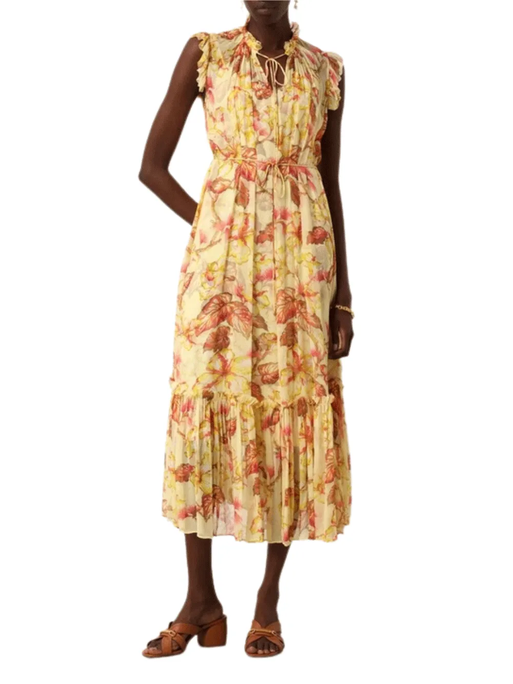 Matchmaker Flutter Midi Dress