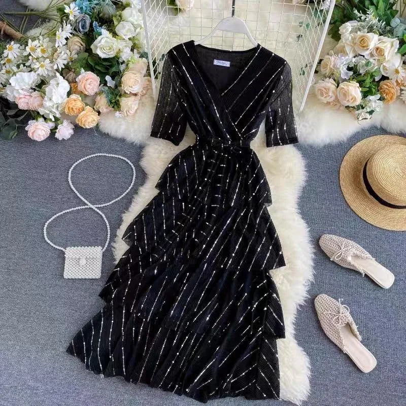 Tiered Party Dress