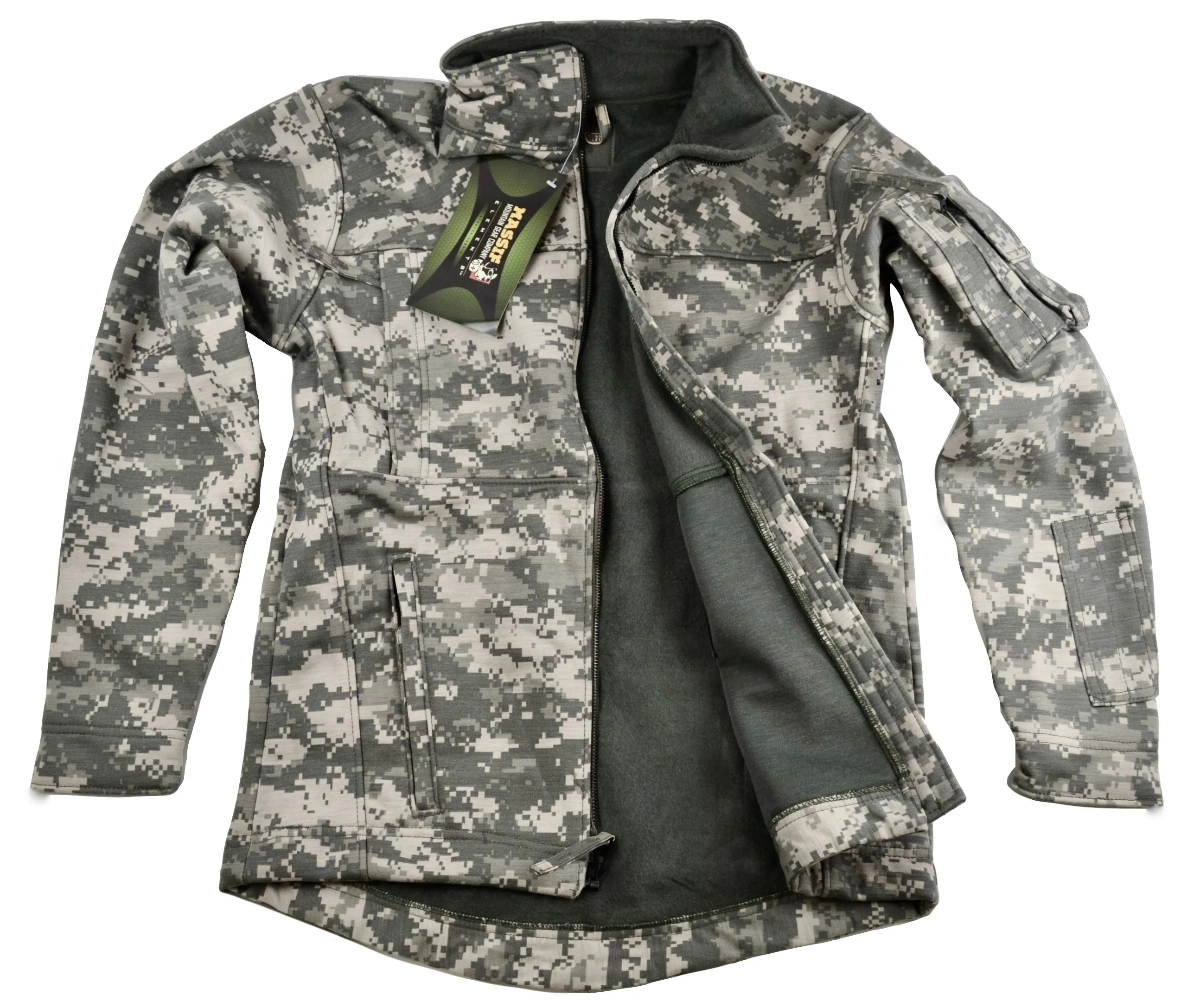 U.S. Military Surplus Massif Elements Crewman Jacket, New great for airsoft and paintball