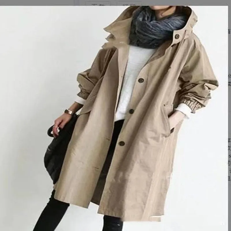 Wendy | Windbreaker Trench Coat