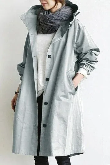 Wendy | Windbreaker Trench Coat