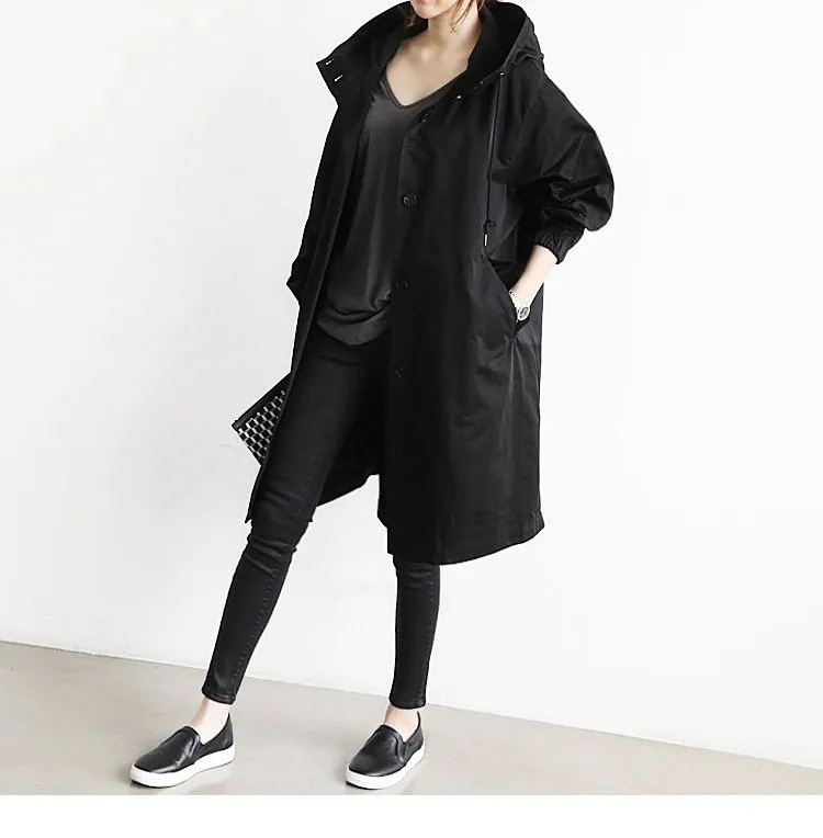 Wendy | Windbreaker Trench Coat