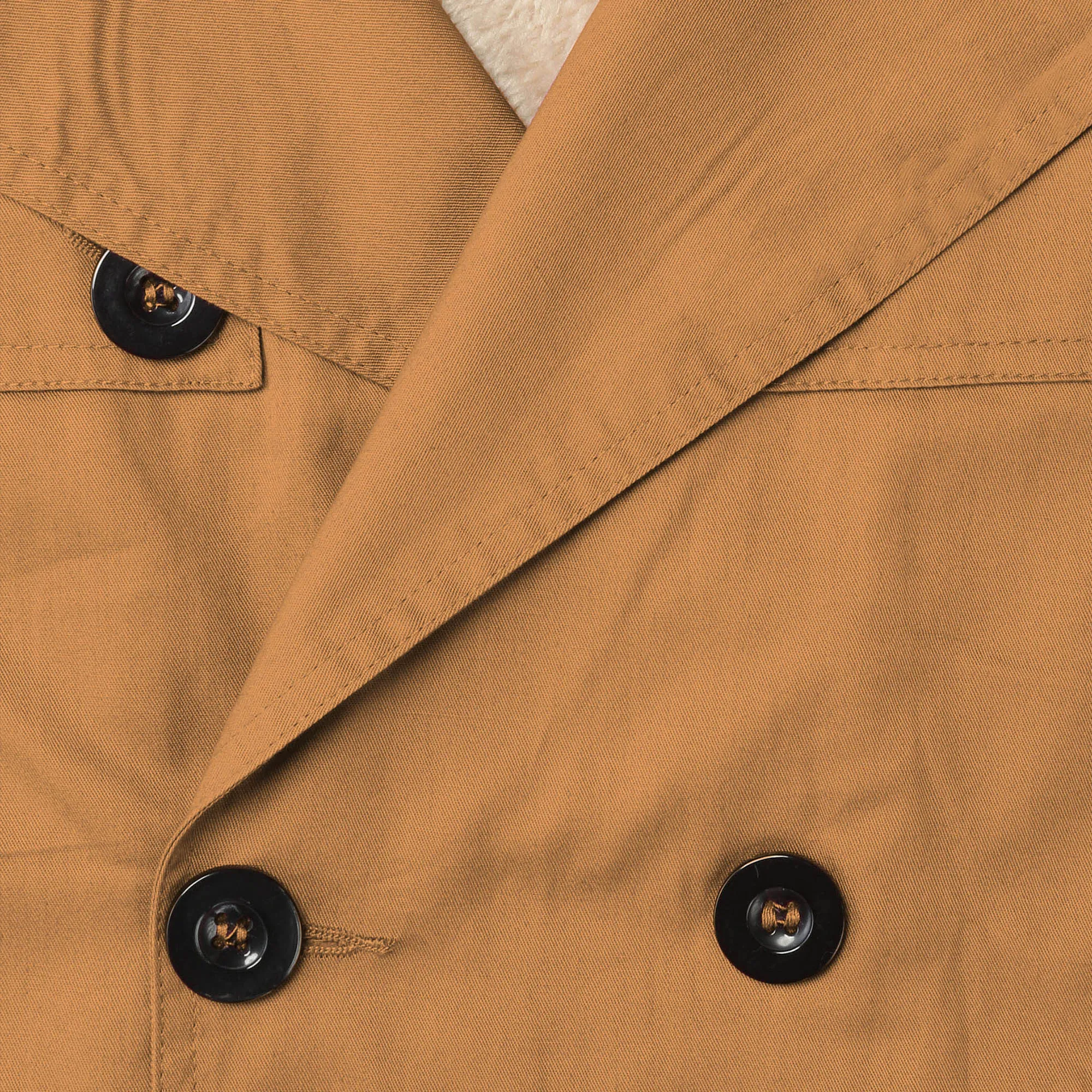 Women's Trench Coat with Fur Lining