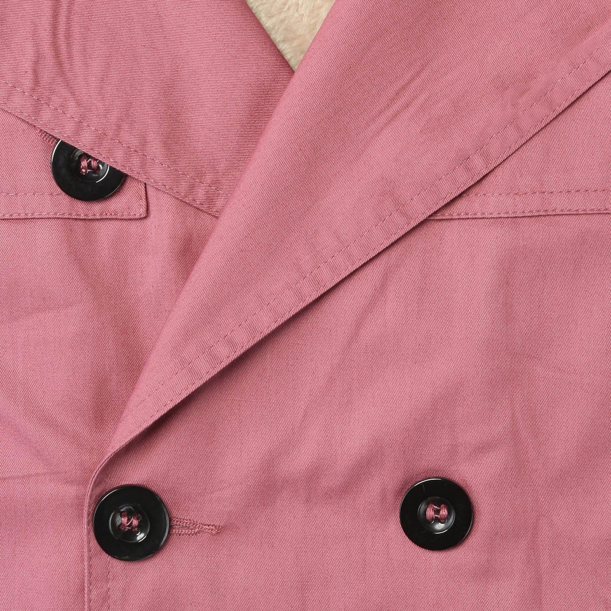 Women's Trench Coat with Fur Lining