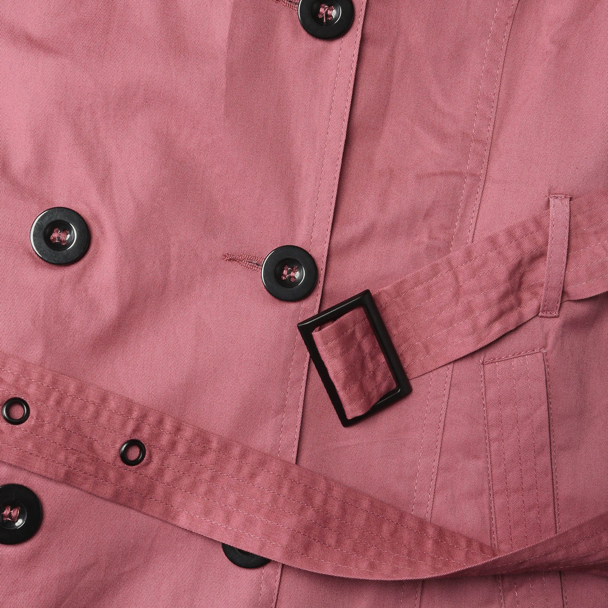 Women's Trench Coat with Fur Lining