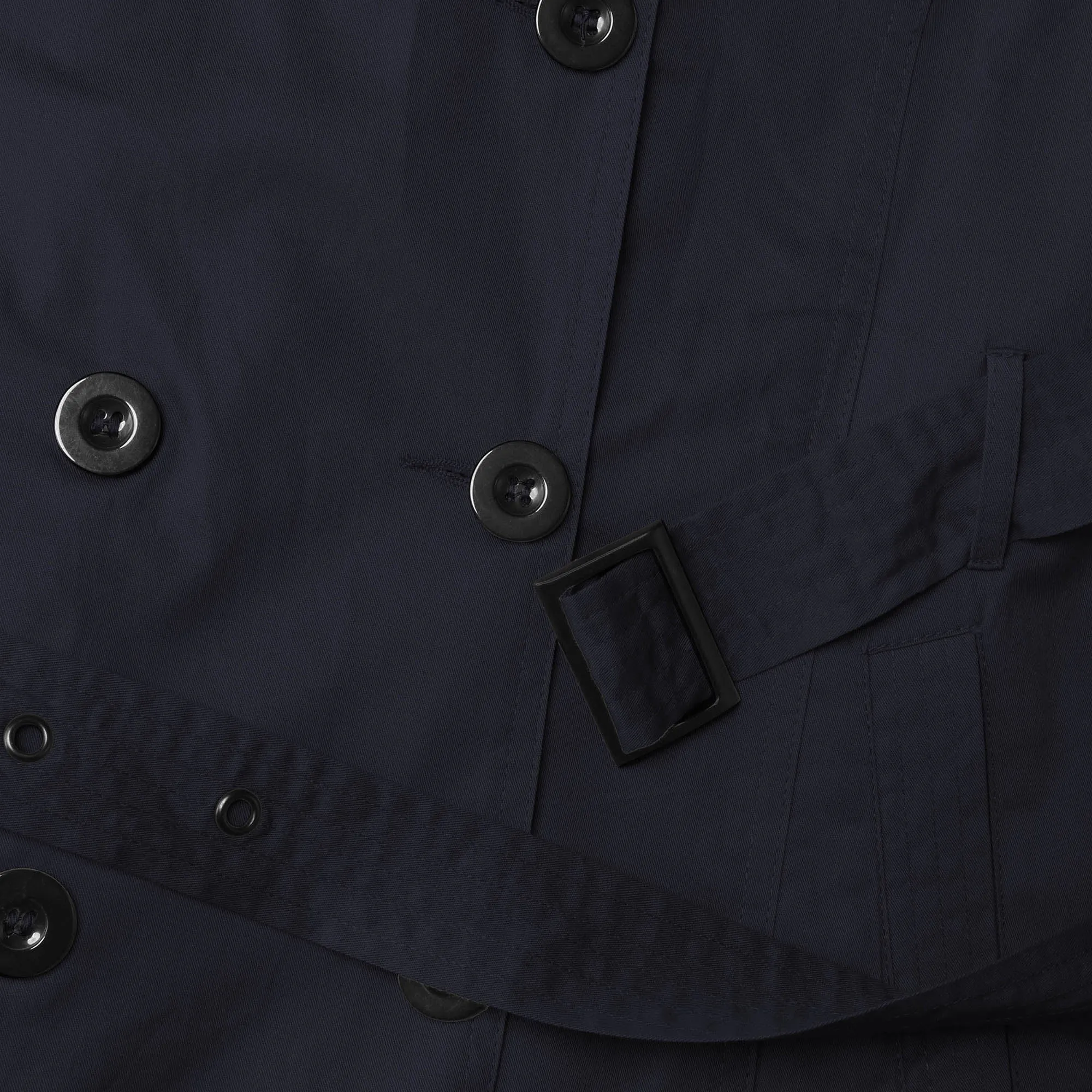 Women's Trench Coat with Fur Lining