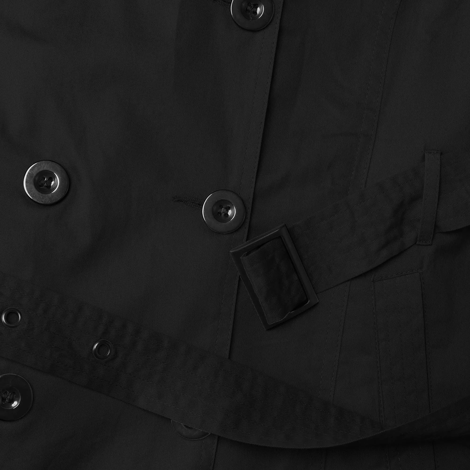 Women's Trench Coat with Fur Lining