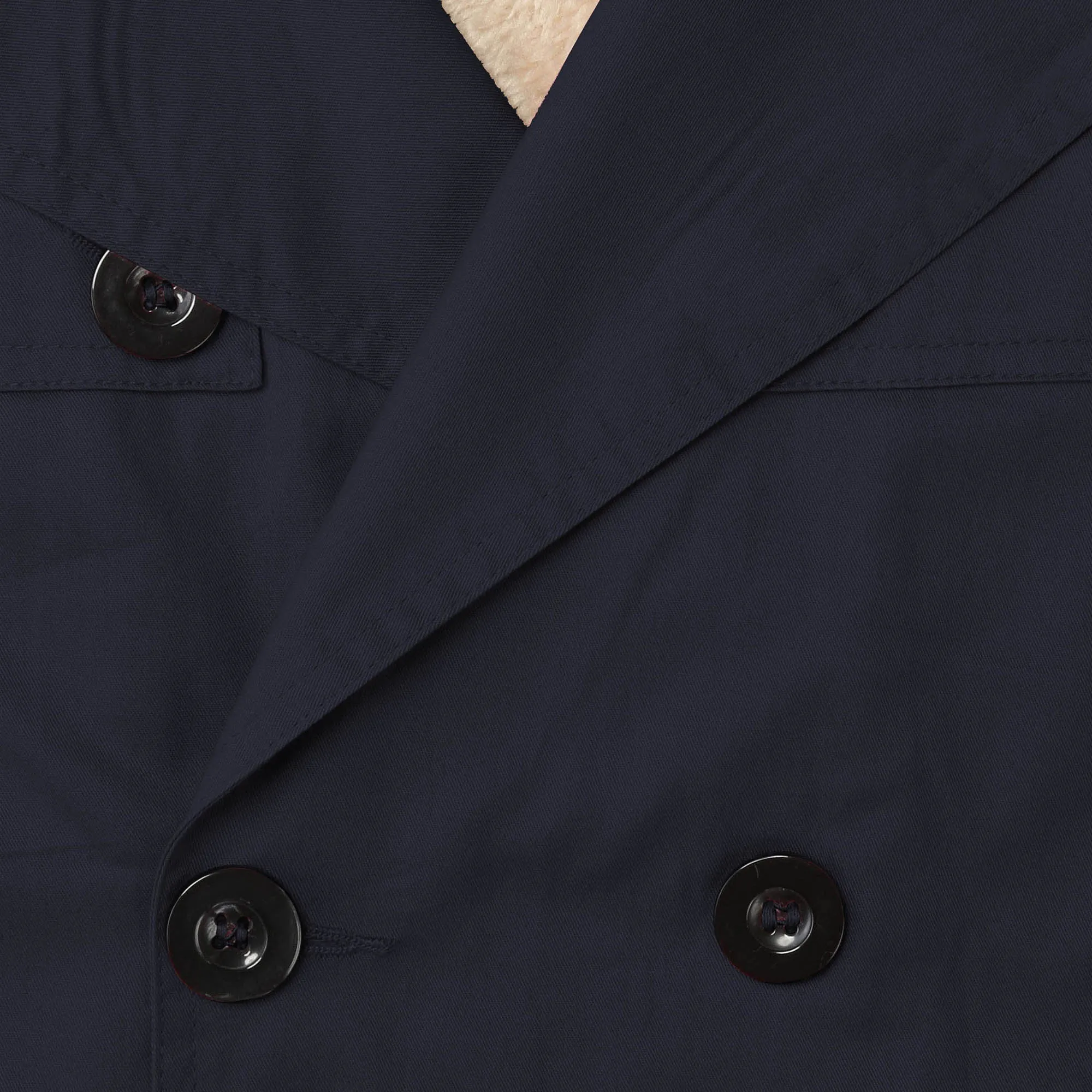 Women's Trench Coat with Fur Lining
